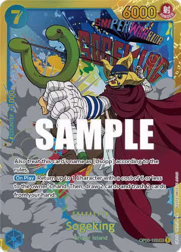Sogeking (OP03-122), Pillars of Strength — One Piece card price