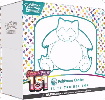 151 Pokemon Center Elite Trainer Box (Exclusive), Scarlet & Violet 151 — Pokémon sealed product price
