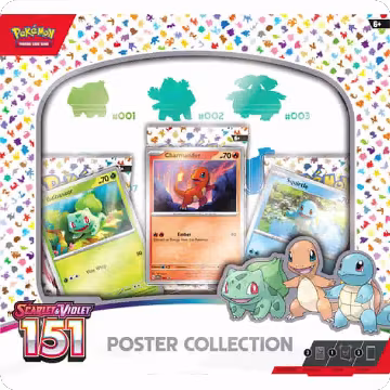151 Poster Collection, Scarlet & Violet 151 — Pokémon sealed product price