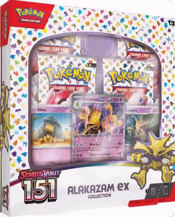 151: Alakazam ex Collection, Scarlet & Violet 151 — Pokémon sealed product price