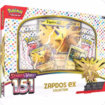 151: Zapdos ex Collection, Scarlet & Violet 151 — Pokémon sealed product price