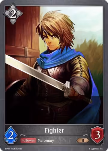 Fighter (BP01-173EN), Advent of Genesis — Shadowverse card price