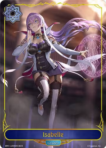 Isabelle (BP01-LD05EN), Advent of Genesis — Shadowverse card price