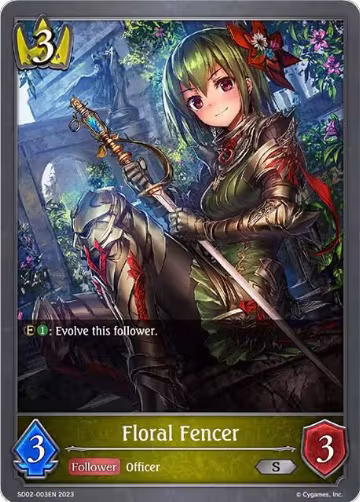 Floral Fencer (SD02-003EN) — card price