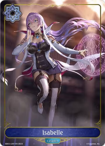Isabelle (SD03-LD01EN), Mysteries of Conjuration — Shadowverse card price