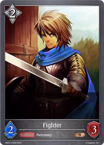 Fighter (SD02-019EN), Blade of Resentment — Shadowverse card price