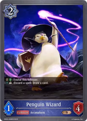 Penguin Wizard (SD03-008EN), Mysteries of Conjuration — Shadowverse card price
