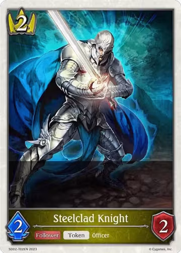 Steelclad Knight (SD02-T02EN), Blade of Resentment — Shadowverse card price