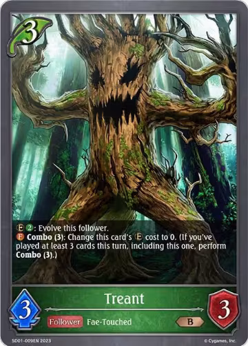 Treant (SD01-009EN), Regal Fairy Princess — Shadowverse card price