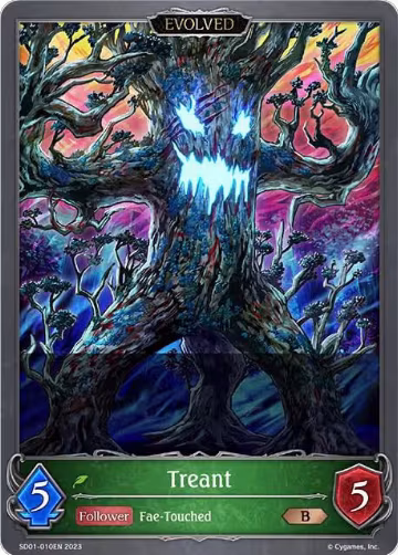 Treant (Evolved) (SD01-010EN), Regal Fairy Princess — Shadowverse card price