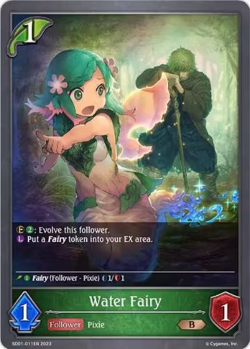 Water Fairy (SD01-011EN) — card price