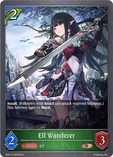 Elf Wanderer (SD01-013EN) — card price