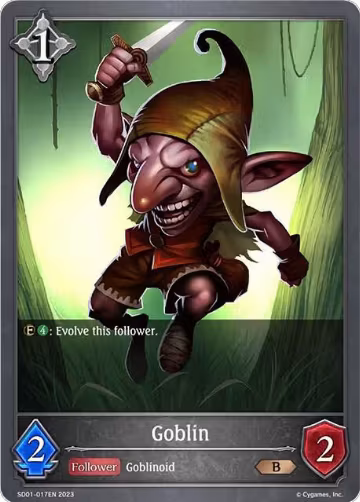 Goblin (SD01-017EN), Regal Fairy Princess — Shadowverse card price