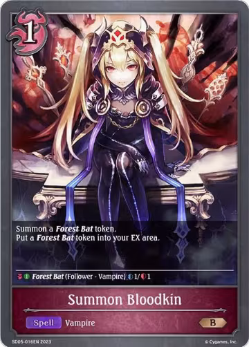 Summon Bloodkin (SD05-016EN) — card price