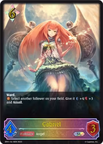 Gabriel (SL) (BP01-SL19EN), Advent of Genesis — Shadowverse card price