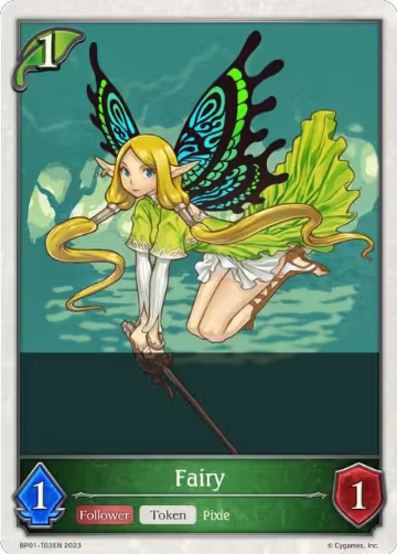 Fairy (BP01-T03EN), Advent of Genesis — Shadowverse card price