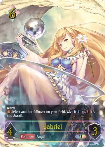 Gabriel (U) (BP01-U07EN), Advent of Genesis — Shadowverse card price