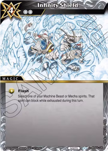 Infinity Shield (BSS02-126), False Gods — Battle Spirits card price