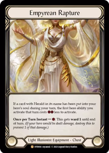 Empyrean Rapture (DTD004), Dusk till Dawn — Flesh & Blood card price