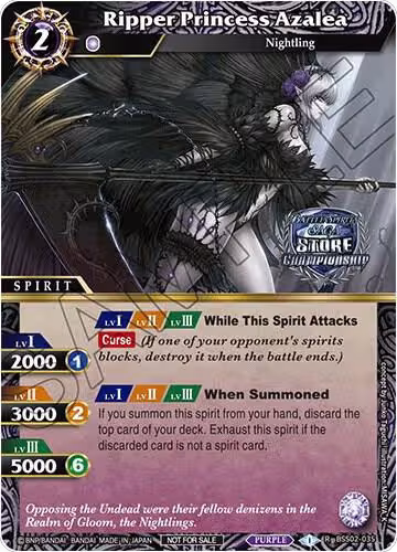 Ripper Princess Azalea (Championship Card Pack 2023 Vol. 2) (BSS02-035), Battle Spirits Saga Promo Cards — Battle Spirits card price