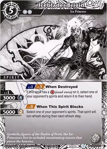 Iceblader Brigid (Event Pack Vol. 2) (ST03-010), Launch & Event Promos — Battle Spirits card price