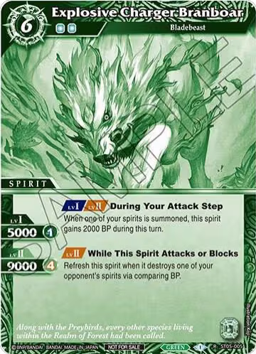Explosive Charger Branboar (Event Pack Vol. 2) (ST05-005), Launch & Event Promos — Battle Spirits card price