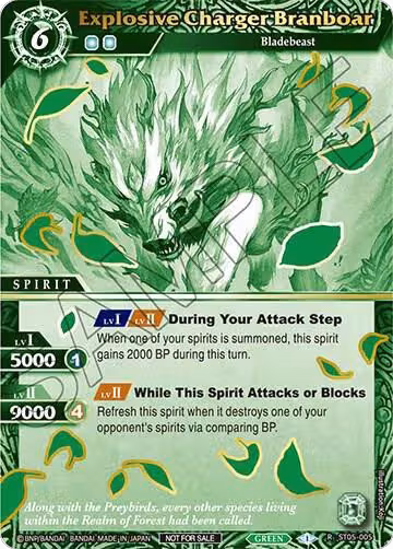 Explosive Charger Branboar (Finalist Card Set Vol. 2) (ST05-005), Launch & Event Promos — Battle Spirits card price