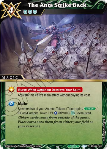 The Ants Strike Back (BSS02-132), False Gods — Battle Spirits card price