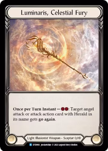 Luminaris, Celestial Fury (DTD003), Dusk till Dawn — Flesh & Blood card price