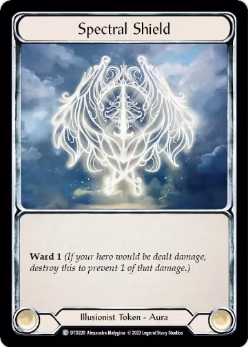 Spectral Shield (DTD220), Dusk till Dawn — Flesh & Blood card price