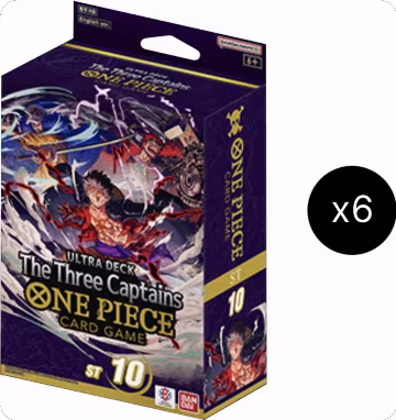 Ultra Deck: The Three Captains Display, ST-10: Ultra Deck The Three Captains — One Piece sealed product price