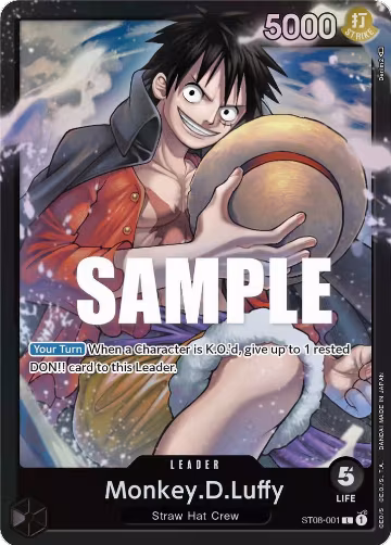 Monkey.D.Luffy (001) (ST08-001), ST-08: Starter Deck 8 Monkey.D.Luffy — One Piece card price