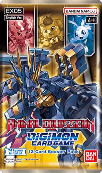 Animal Colosseum Booster Pack, Animal Colosseum — Digimon sealed product price