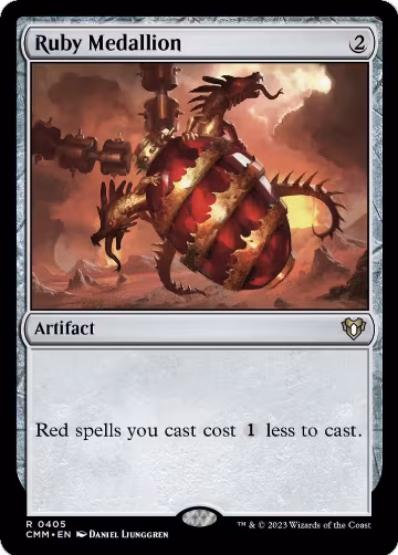 Ruby Medallion (405), Commander Masters — Magic card price
