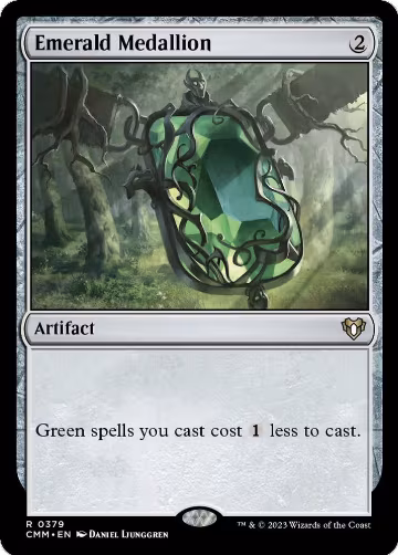 Emerald Medallion (379), Commander Masters — Magic card price