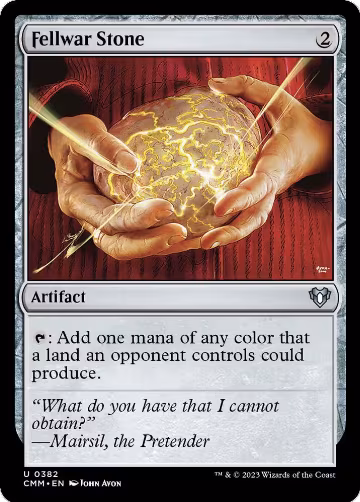 Fellwar Stone (382), Commander Masters — Magic card price