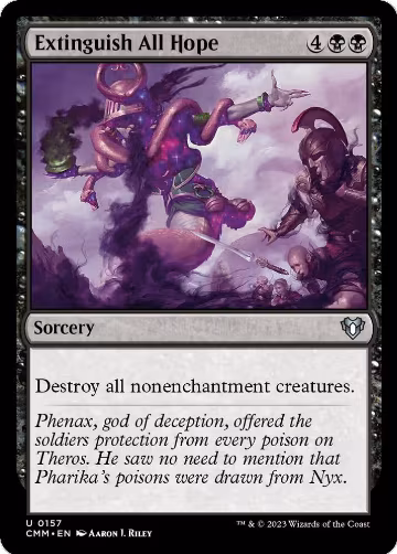Extinguish All Hope (157), Commander Masters — Magic card price
