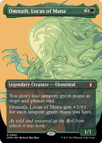 Omnath, Locus of Mana (Borderless) (680), Commander Masters — Magic card price
