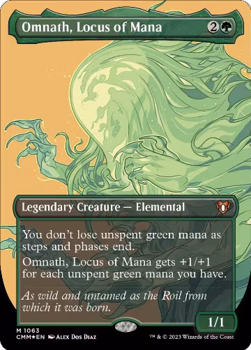 Omnath, Locus of Mana (Textured Foil) (1063), Commander Masters — Magic card price