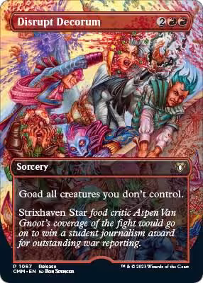 Disrupt Decorum (1067), Launch Party & Release Event Promos — Magic card price
