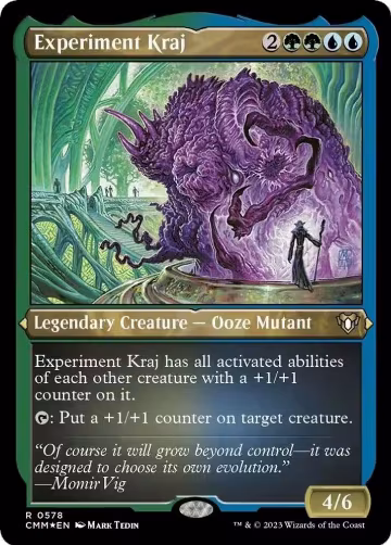 Experiment Kraj (Foil Etched) (578), Commander Masters — Magic card price