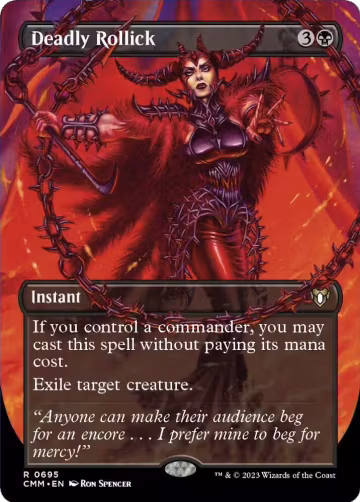 Deadly Rollick (Borderless) (695), Commander Masters — Magic card price