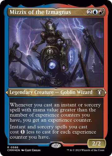 Mizzix of the Izmagnus (Foil Etched) (586), Commander Masters — Magic card price