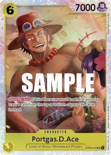 Portgas.D.Ace (ST09-010) — card price