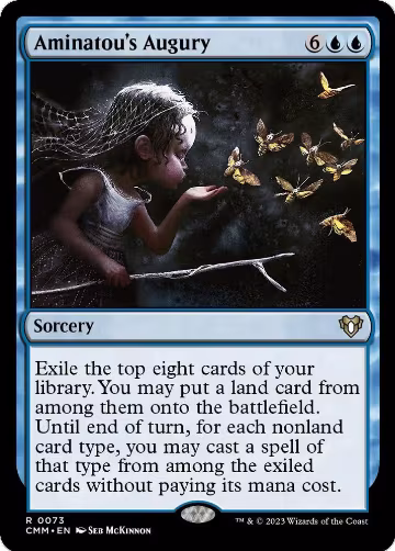 Aminatou's Augury (73), Commander Masters — Magic card price