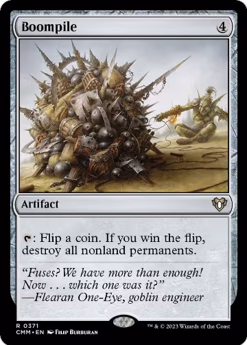 Boompile (371), Commander Masters — Magic card price