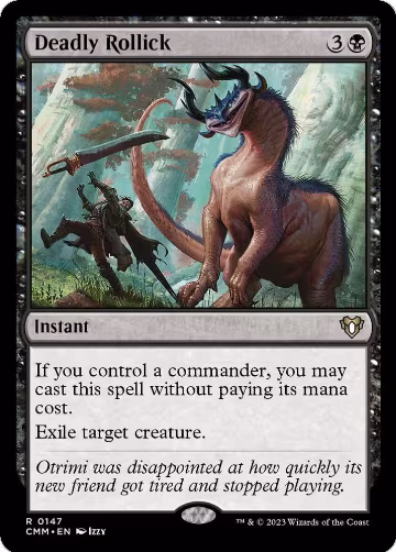 Deadly Rollick (147), Commander Masters — Magic card price