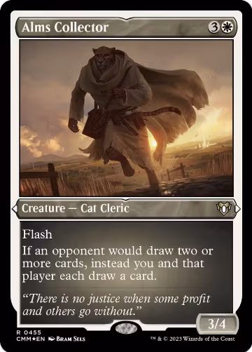 Alms Collector (Foil Etched) (455), Commander Masters — Magic card price