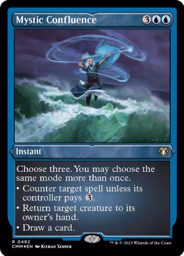 Mystic Confluence (Foil Etched) (492), Commander Masters — Magic card price