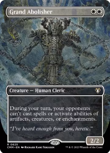 Grand Abolisher (Borderless) (625), Commander Masters — Magic card price